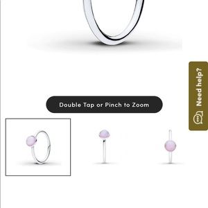 Pandora pink ring